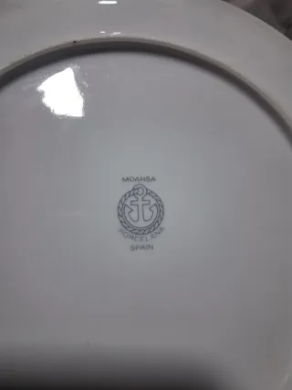 Juego vajilla vintage porcelana