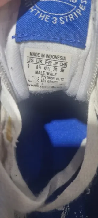 Adidas Scarpe Uomo Taglia 42.5