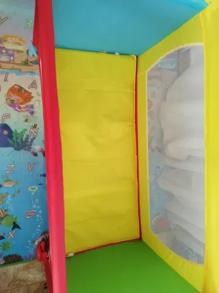 Cuna de viaje plegable