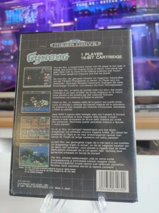 Gynoug Sega Megadrive completo