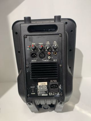 Altavoz Skytec Amplificado Negro