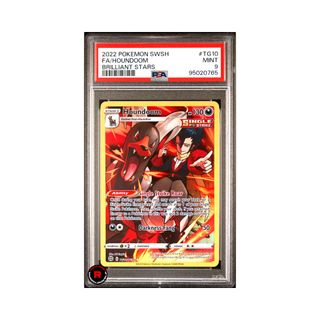 Houndoom #TG10 PSA9Pokemon Brilliant Stars Eng