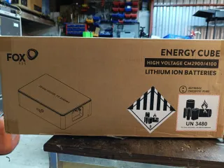 Inversor fox 5kw hibrido y batería