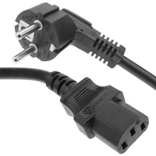Cable de alimentación de 2 m negro max: 260V / 6A