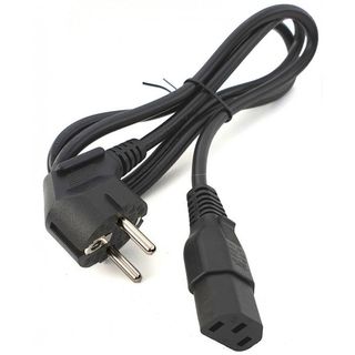 Cable de alimentación de 2 m negro max: 260V / 6A