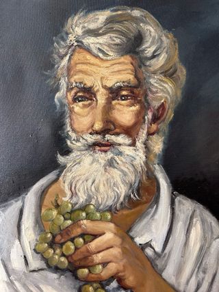 Espectacular Oleo grande sobre lienzo