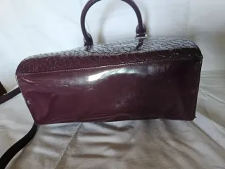 Borsa Bauletto Armani Jeans PVC Verniciata RARA!