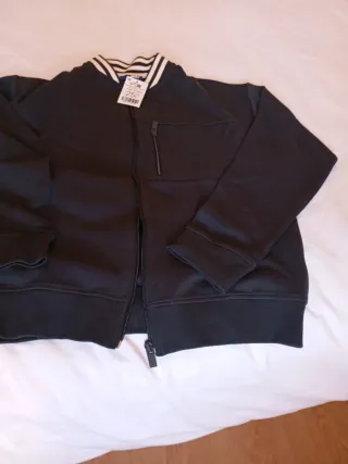 Sudadera niño negra Talla 12