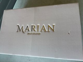 Zapatos de tacón nude-rosa, de piel talla 38