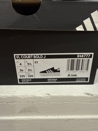 Adidas VL Court BOLD Scarpe Donna Tg 36