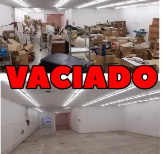 VACIADO de CASAS, LOCALES, TRASTEROS, ALMACENES...