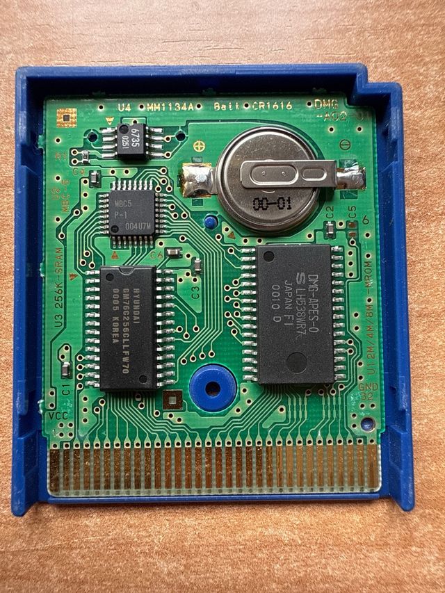 Pokémon Azul Game Boy Nintendo DMG-APES-ESP