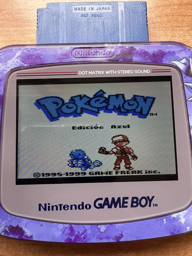 Pokémon Azul Game Boy Nintendo DMG-APES-ESP