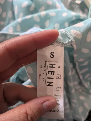 Vestido Shein corto estampado