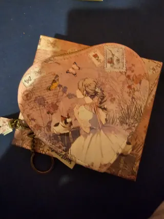 Monedero Corazón Estampado