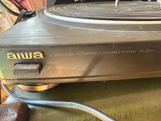 Tocadiscos Vinilo Negro