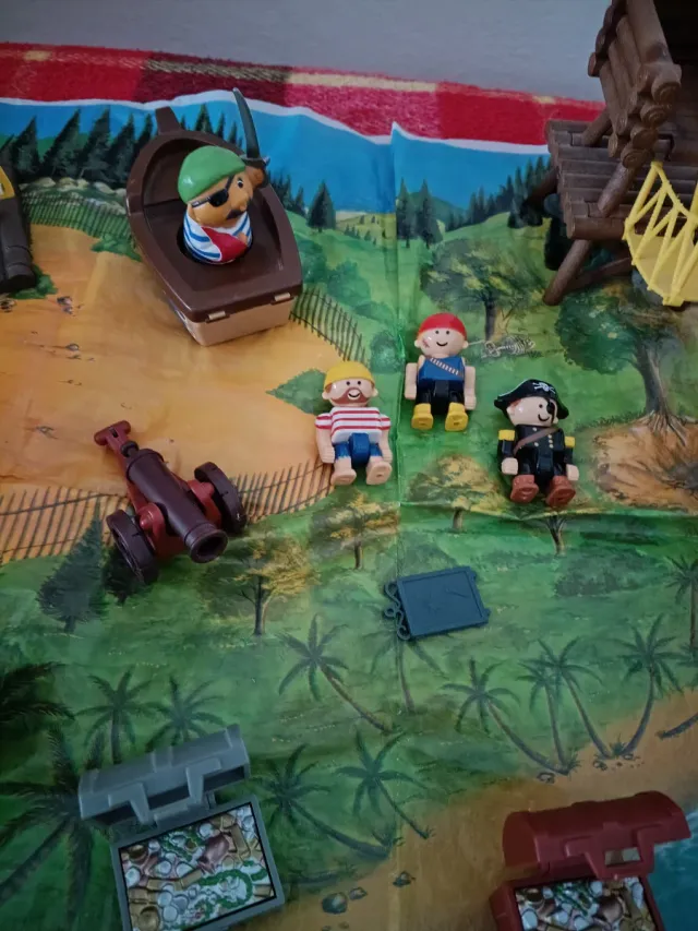 Set Giocattoli Pirati Isola del Tesoro