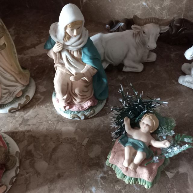 Belén de porcelana