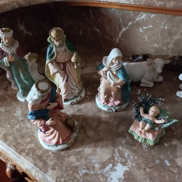 Belén de porcelana