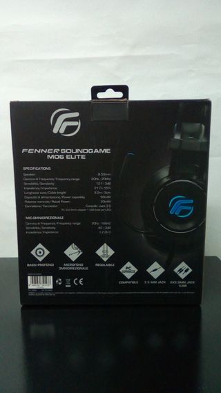 Fenner Cuffie Gaming M06 Elite