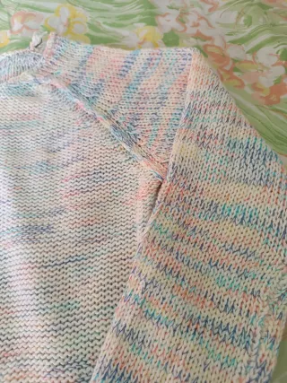 Jersey multicolor tejido