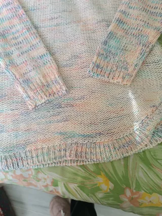 Jersey multicolor tejido