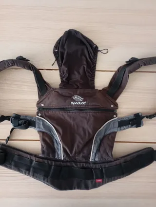 Mochila Portabebés Manduca Marrón