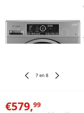 Lavadora Whirlpool 8kg Se vende x cambio de cocina