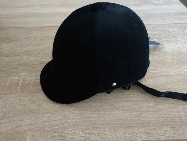 Casco de hípica negro talla 55 cm