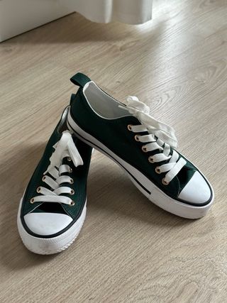 Zapatillas deportivas verdes Primark T37