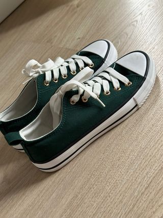 Zapatillas deportivas verdes Primark T37
