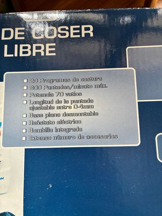 Máquina de coser Medion