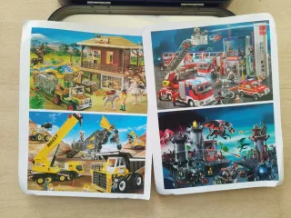 Maletín 4 Puzzles Playmobil