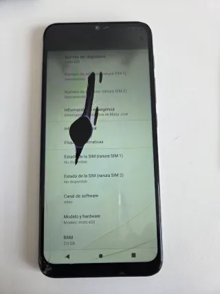 Motorola Moto E Nero