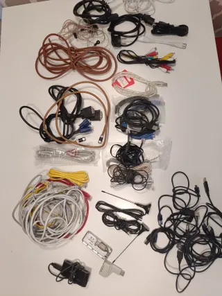 Lote de cables varios