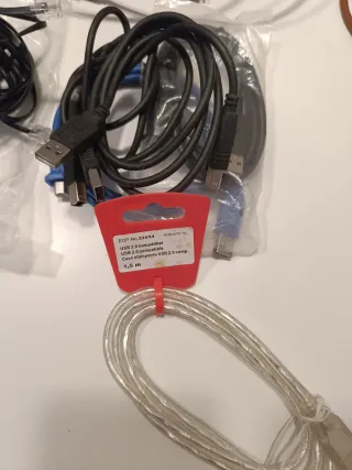 Lote de cables varios