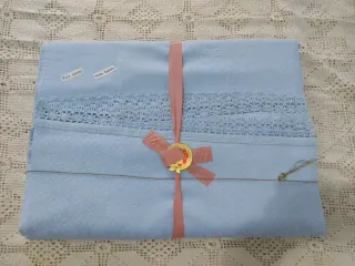 Copriletto vintage cotone nuovo