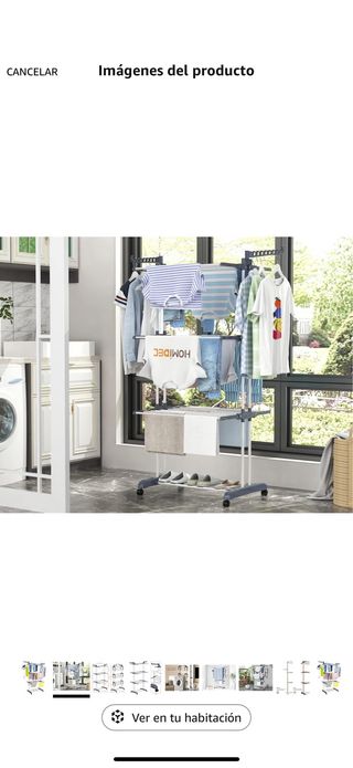 Tendedero 4 Niveles Plegable Vertical