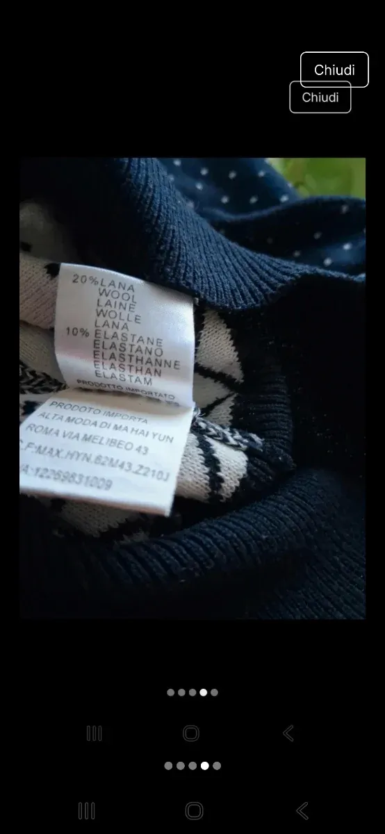 Maglione Uomo Taglia M