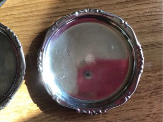 Set 10 Sottobicchieri INOXBECK Metallo Argento