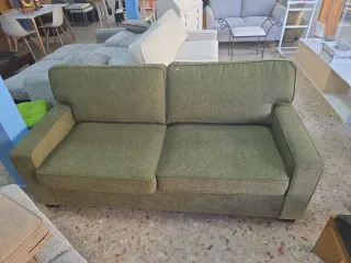 Sofá Cama Beige Tela