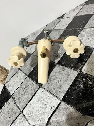 Rubinetto Vintage Beige Oro