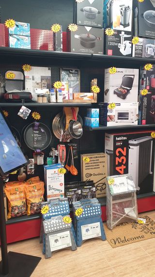 Estanterías comerciales