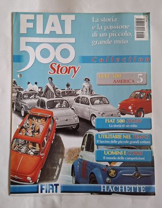 Modellino Fiat Nuova 500 America sc.1:43