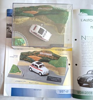Modellino Fiat Nuova 500 America sc.1:43