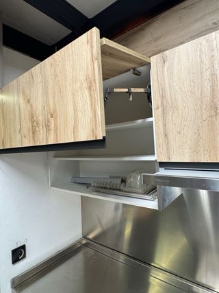 Muebles de Cocina Madera y Metal