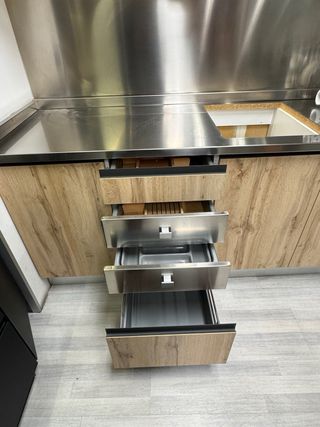 Muebles de Cocina Madera y Metal