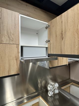 Muebles de Cocina Madera y Metal