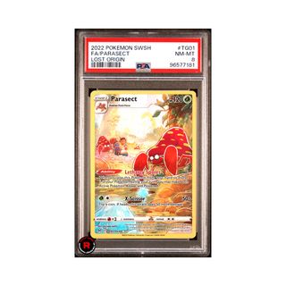 Parasect #TG01 PSA 8 Pokemon Lost Origin