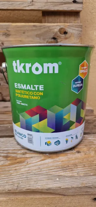 Tkrom Esmalte Sintético Poliuretano Blanco